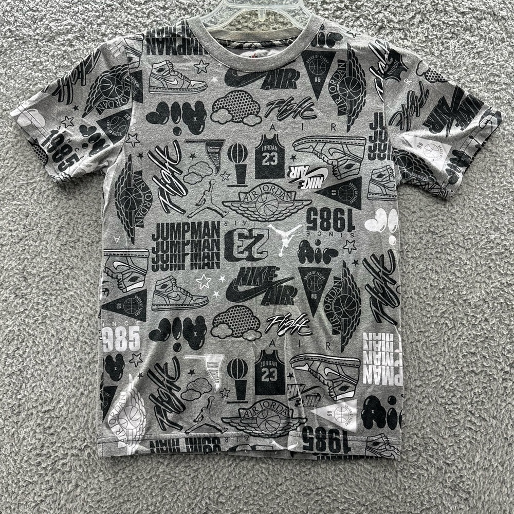 Jordan Gray Graphic Tee